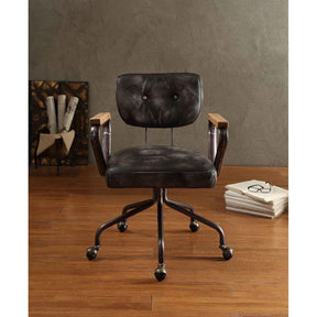 Acme Furniture Hallie 92411 Executive Office Chair - Vintage Black