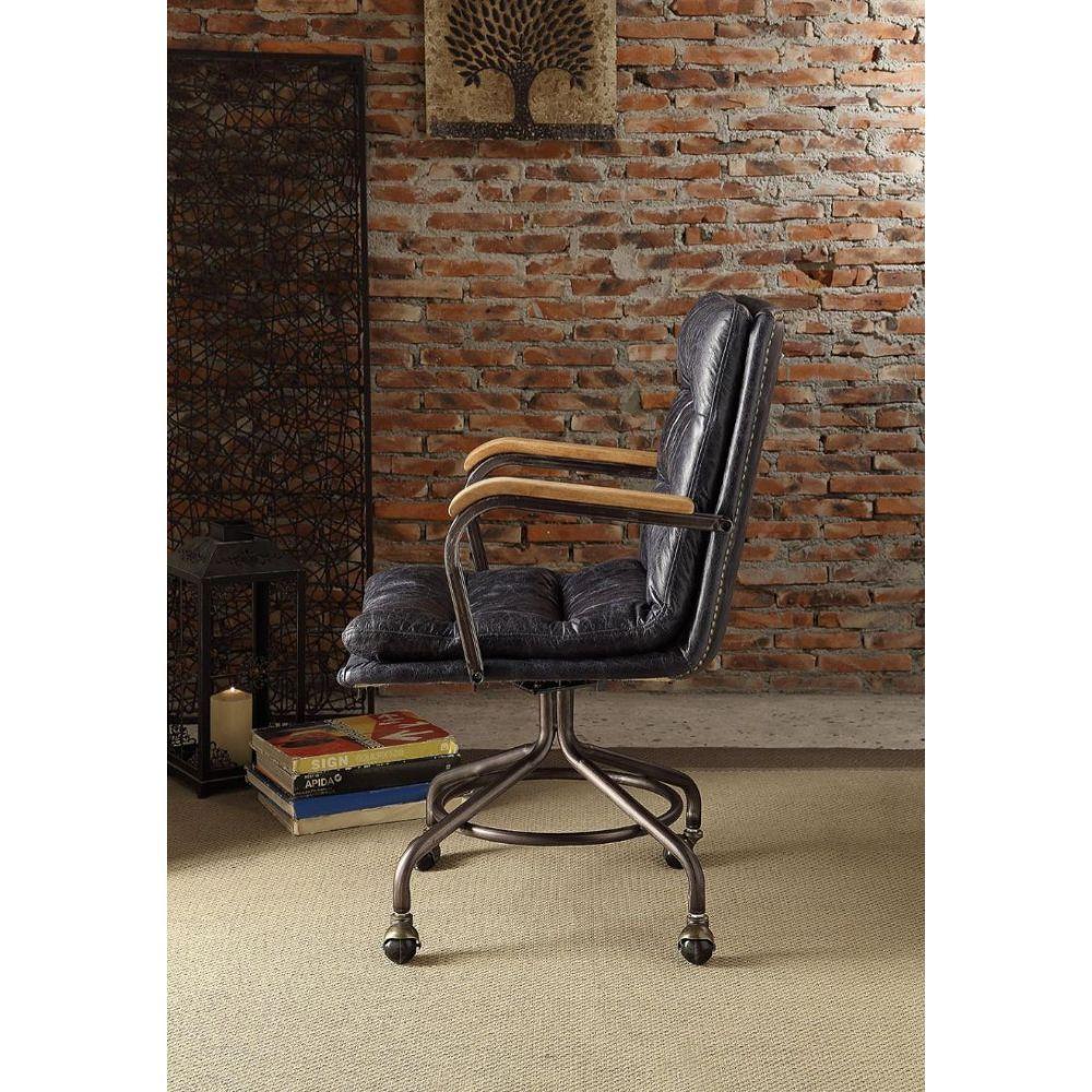 Acme Furniture Harith 92417 Executive Office Chair - Vintage Blue
