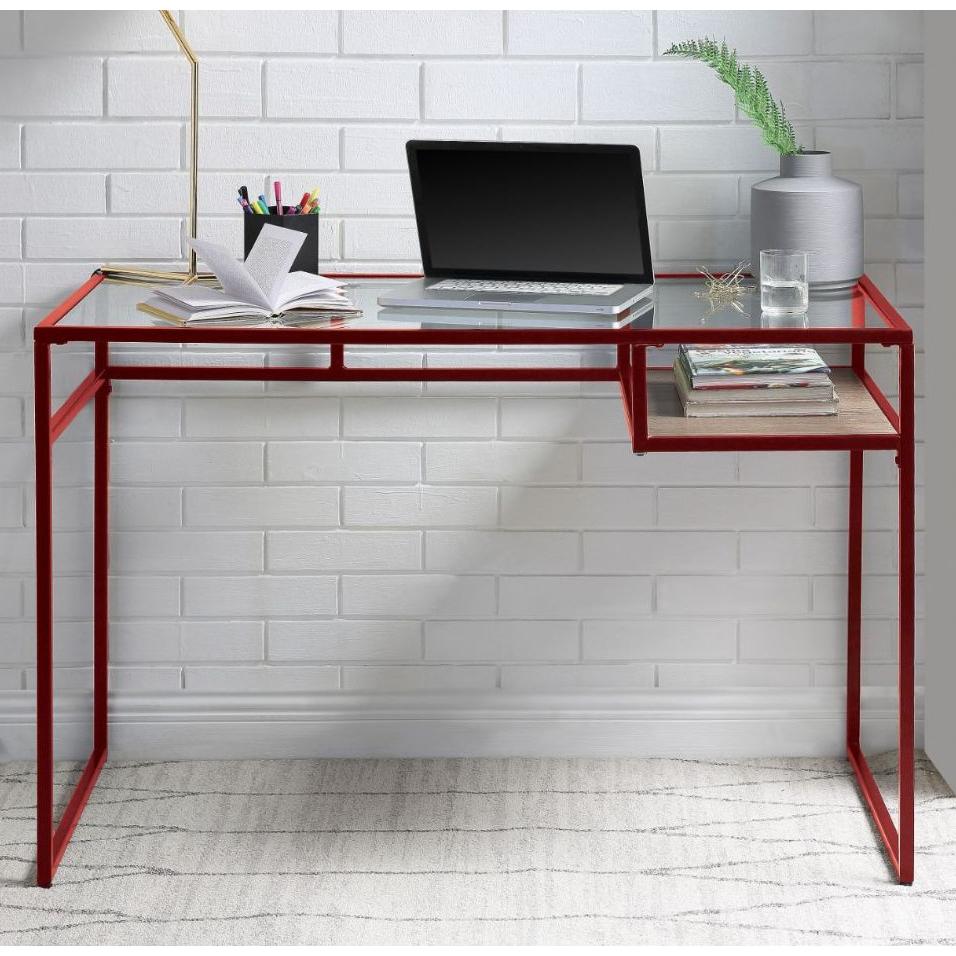 Acme Furniture Yasin 92584 Desk - Red