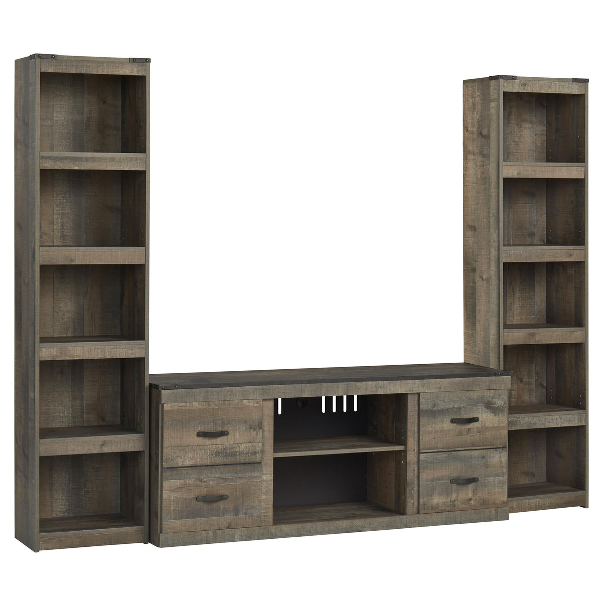 Signature Design by Ashley Trinell EW0446W10 3 pc Entertainment Center