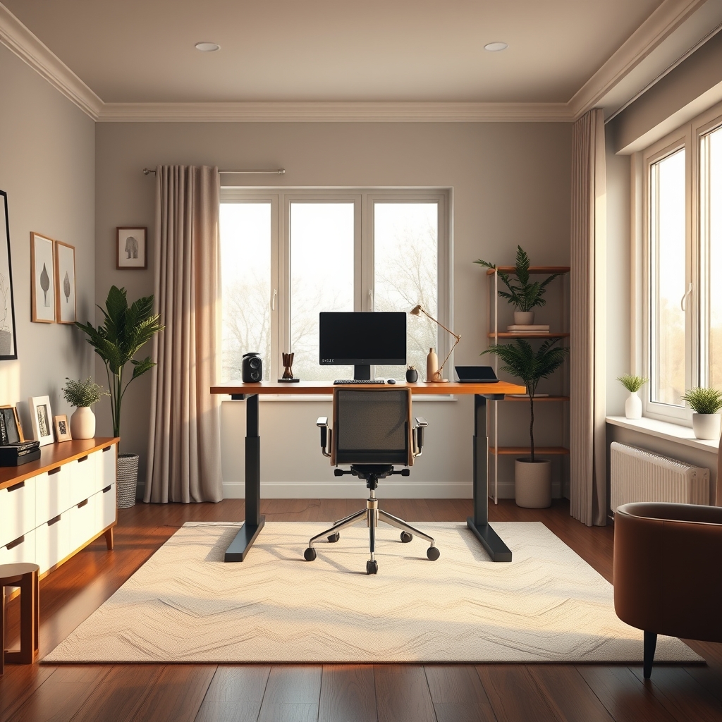 standing desk product view